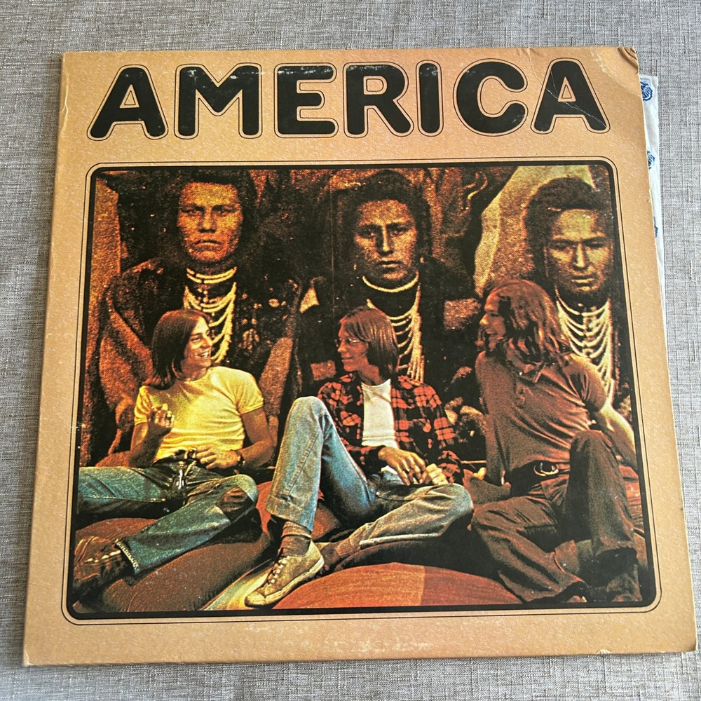 America Self-Titled Vinyl LP Album BS 2576 Horse With No Name 1971 Folk Rock